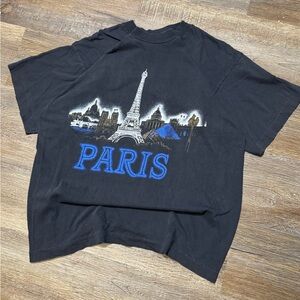 VTG Single Stitch Paris‎ T shirt